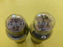 Load image into Gallery viewer, 2 Raytheon Number Type 37 #37 Vacuum Tubes Valves Black Plate ST Shape Lot Of Two

