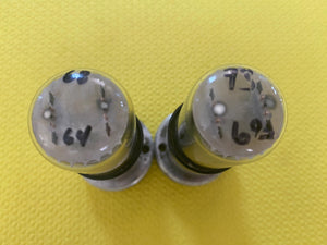 Matched Pair Westinghouse 6BL7 6BL7GTA Vacuum Tubes Valves Triple 3 Mica NOS NIB