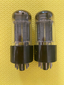 Matched Pair Westinghouse 6BL7 6BL7GTA Vacuum Tubes Valves Triple 3 Mica NOS NIB