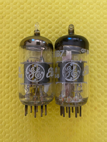2 General Electric GE 6HB7 Vacuum Tubes Valves NOS NIB Lot Of Two