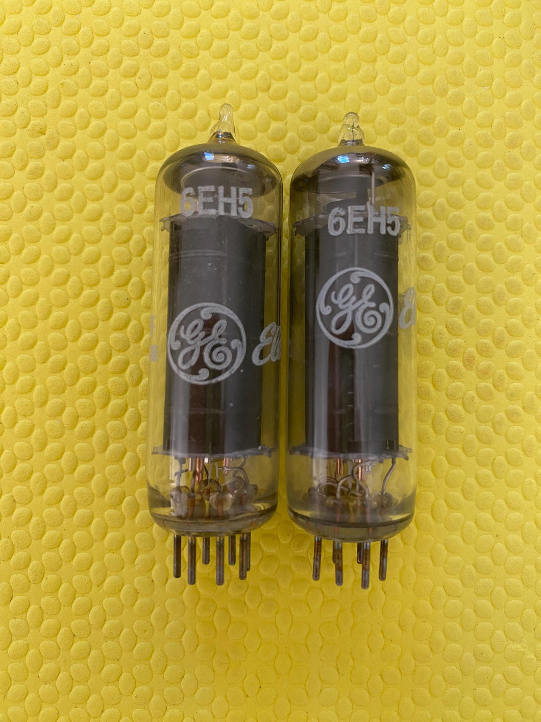 2 General Electric GE 6EH5 Vacuum Tubes Valves NOS NIB Lot Of Two