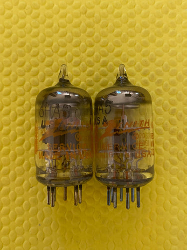 2 Zenith 6HA5 6HM5 Vacuum Tubes Valves NOS NIB Lot Of Two