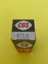 Load image into Gallery viewer, CBS 6CL6 Vacuum Tube Valve NOS NIB
