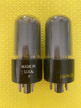 Load image into Gallery viewer, Matched Pair Raytheon 6V6 6V6GT Vacuum Tubes Valves Gray Glass
