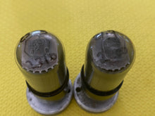 Load image into Gallery viewer, Matched Pair Raytheon 6V6 6V6GT Vacuum Tubes Valves Gray Glass
