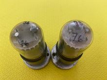 Load image into Gallery viewer, Matched Pair General Electric GE 12SN7 12SN7GT Vacuum Tubes Valves Copper Support Rods NOS-Testing
