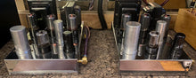 Load image into Gallery viewer, Matched Pair General Electric GE 12SN7 12SN7GT Vacuum Tubes Valves Copper Support Rods
