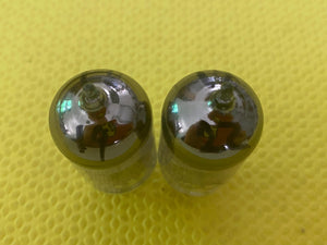 Matched Pair OTK 6N1P 6H1П 6DJ8 ECC88 Milspec Vacuum Tubes Valves
