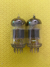 Load image into Gallery viewer, Matched Pair OTK 6N1P 6H1П 6DJ8 ECC88 Milspec Vacuum Tubes Valves
