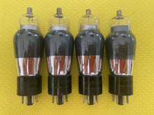 Load image into Gallery viewer, 4 Sylvania 6U7 6U7G Vacuum Tubes Lot Of Four
