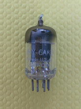 Load image into Gallery viewer, Hytron JHY-6AK5 6AK5 Vacuum Tube Valve Milspec NOS NIB
