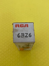 Load image into Gallery viewer, RCA 6BZ6 Vacuum Tube Valve NOS NIB
