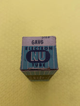 Load image into Gallery viewer, National Union NU 6AV6 Vacuum Tube Valve NOS NIB
