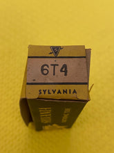 Load image into Gallery viewer, Sylvania 6T4 Vacuum Tube Valve NOS NIB
