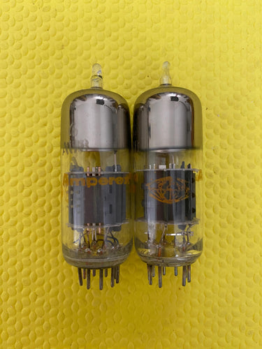 2 Amperex 6AU8 6AU8A Vacuum Tubes Valves NOS NIB Lot Of Two
