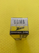 Load image into Gallery viewer, Zenith 6GM6 Vacuum Tube Valve NOS NIB
