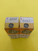 Load image into Gallery viewer, 2 General Electric GE 6HB7 Vacuum Tubes Valves NOS NIB Lot Of Two
