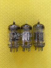 Load image into Gallery viewer, 3 General Electric GE 6HJ8 Vacuum Tubes Valves NOS NIB Lot Of Three
