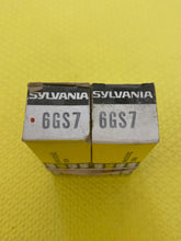 Load image into Gallery viewer, 2 Sylvania 6GS7 Vacuum Tubes Valves NOS NIB Lot Of Two
