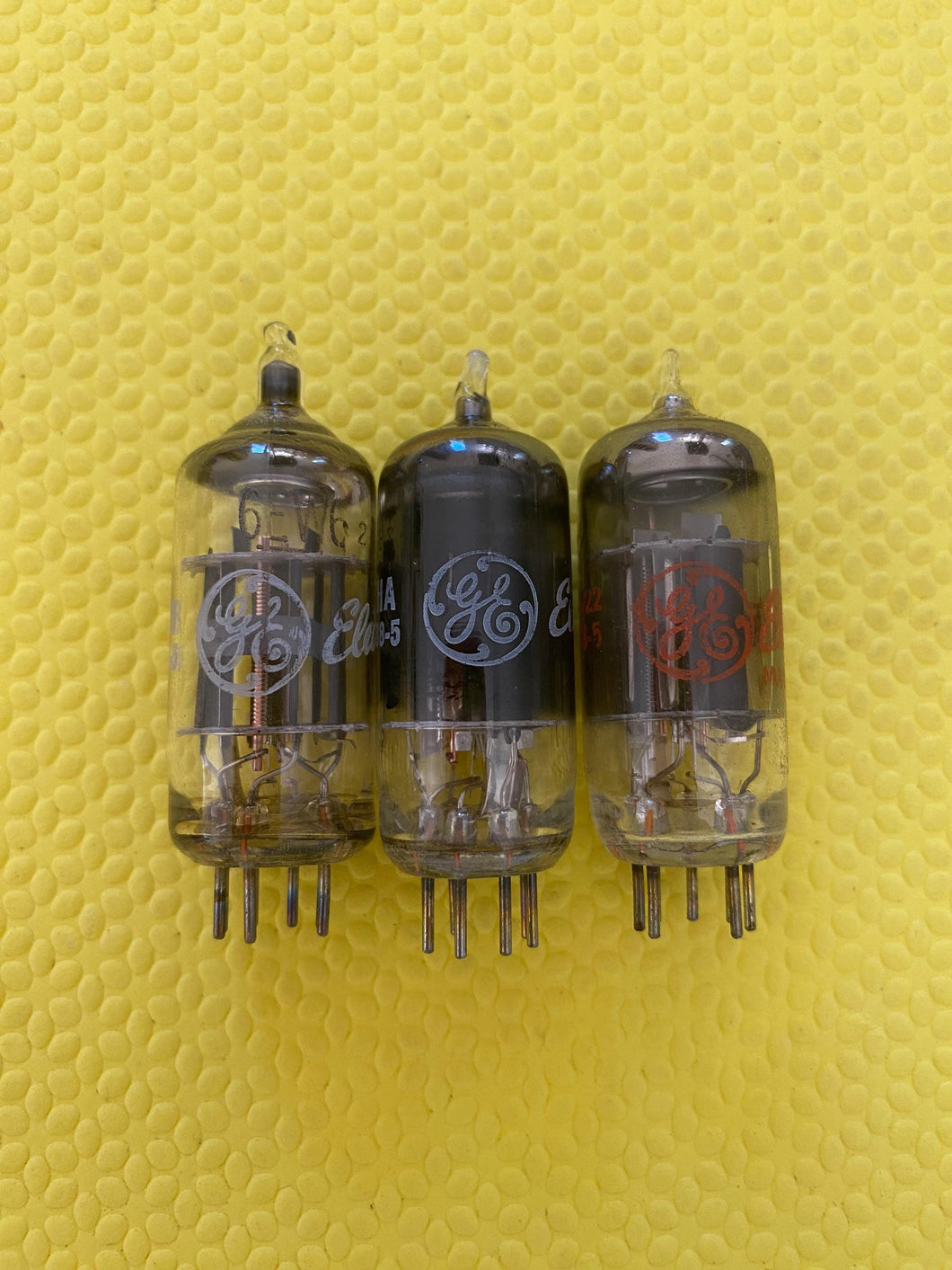 3 General Electric GE 6EW6 Vacuum Tubes Valves NOS NIB Lot Of Three