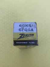 Load image into Gallery viewer, Zenith 6GK5 6FQ5 6FQ5A Vacuum Tube NOS NIB
