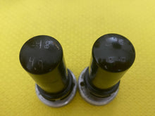 Load image into Gallery viewer, Matched Pair RCA 6N7 JAN-CRC-6N7 Vacuum Tubes Valves Milspec
