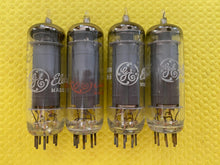 Load image into Gallery viewer, 4 General Electric GE 12AQ5 Vacuum Tubes NOS NIB Lot Of Four

