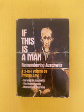 Load image into Gallery viewer, If This Is A Man Remembering Auschwitz A 3-In-1 Volume By Primo Levi Summit Books
