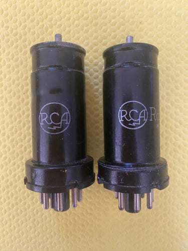 2 RCA 1851 Vacuum Tubes Valves Industrial Version Lot Of Two