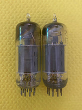 Load image into Gallery viewer, Matched Pair General Electric GE 12BH7 12BH7A Vacuum Tubes Valves 12AU7 Substitute For Tube Rolling NOS-Testing

