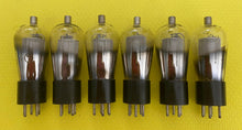 Load image into Gallery viewer, 6 Cunningham C-324 324 #324 Vacuum Tubes Globe Balloon Mesh Plate Lot Of Six
