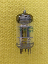 Load image into Gallery viewer, General Electric GE 6201 12AT7 JAN-12AT7WC ECC81 Vacuum Tube Valve NOS-Testing Milspec Industrial Copper Support Rods 12MM Plates
