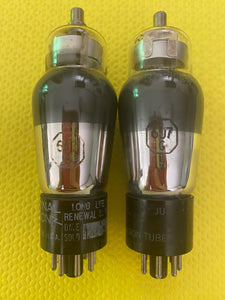2 National Union NU 6U7 Vacuum Tubes Valves Lot of Two