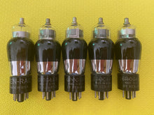 Load image into Gallery viewer, 5 Ken-Rad 6U7 Vacuum Tubes Lot Of Five

