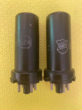 Load image into Gallery viewer, Matched Pair RCA 5Z4 Vacuum Tubes Valves Rectifiers Lot Of Two
