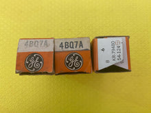 Load image into Gallery viewer, 3 General Electric GE 4BQ7 4BQ7A Vacuum Tubes Valves NOS NIB Lot Of Three
