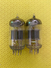 Load image into Gallery viewer, Matched Pair OTK 6N1P 6H1П 6DJ8 ECC88 Milspec Vacuum Tubes Valves
