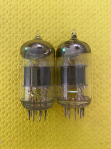 Matched Pair OTK 6N1P 6H1П 6DJ8 ECC88 Milspec Vacuum Tubes Valves