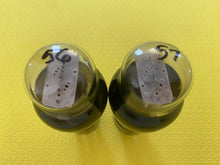 Load image into Gallery viewer, Matched Pair Ken-Rad Number / Type 41 #41 Vacuum Tubes Valves Black And Silver Bottle
