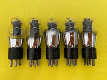 Load image into Gallery viewer, 5 Raytheon Number / Type 41 #41 Vacuum Tubes Valves Clear Bottle Lot Of Five
