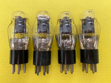 Load image into Gallery viewer, 4 RCA Cunningham Number / Type 41 #41 Vacuum Tubes Engraved / Hot-Stamped Bases Lot Of Four
