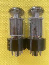 Load image into Gallery viewer, Matched Pair Sylvania 6BL7 6BL7GTA Vacuum Tubes Triple 3 Mica NOS NIB
