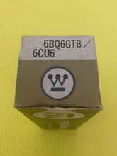 Load image into Gallery viewer, Westinghouse 6BQ6 6BQ6GTA 6CU6 Vacuum Tube Valve NOS NIB
