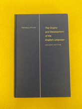 Load image into Gallery viewer, The Origins And Development Of The English Language Second Edition Thomas Pyles Harcourt Brace Jovanovich
