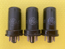 Load image into Gallery viewer, 3 General Electric GE 12SG7 Vacuum Tubes Valves Lot Of Three

