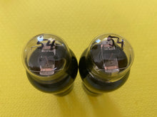 Load image into Gallery viewer, Matched Pair Wards Super Airline Number / Type 41 #41 Vacuum Tubes Black And Silver Bottle
