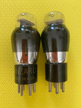 Load image into Gallery viewer, Matched Pair Ken-Rad Number / Type 41 #41 Vacuum Tubes Valves Black And Silver Bottle
