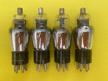 Load image into Gallery viewer, 4 Philco Number / Type 75 #75 Vacuum Tubes Lot Of Four
