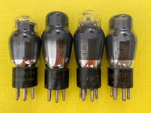 Load image into Gallery viewer, 4 US-Made Number / Type 41 #41 Vacuum Tubes Valves Coated Bottle Lot Of Four
