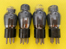 Load image into Gallery viewer, 4 US-Made Number / Type 41 #41 Vacuum Tubes Valves Coated Bottle Lot Of Four
